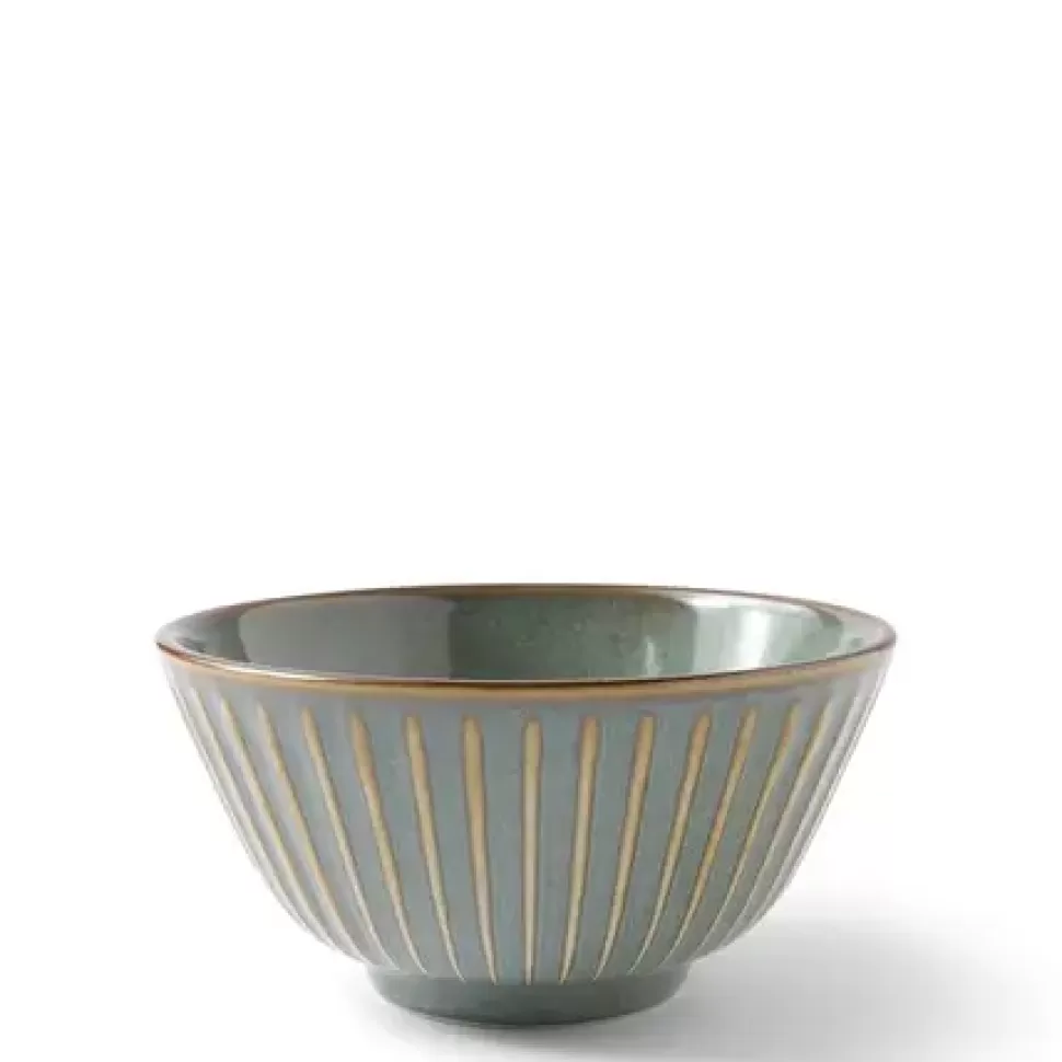 MIYA Company Rice Bowls^Aiya Green 4.75" Rice Bowl