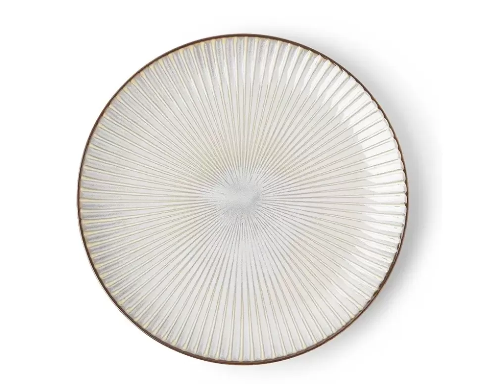 MIYA Company Large Plates^Aiya Ivory 9.25" Plate