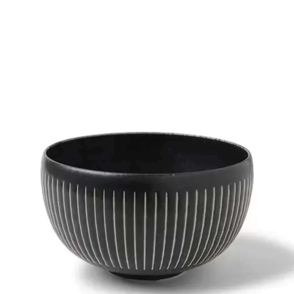 MIYA Company Medium Bowls^Black Cosmos Horsetails Bowl 6-1/4"