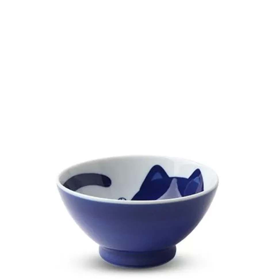 MIYA Company Bowls^Blue Cats 4.5" Rice Bowl