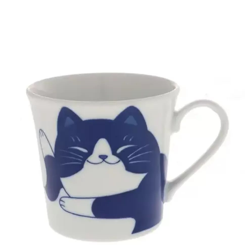 MIYA Company Cups/Mugs^Blue Cats 8 Oz. Mug