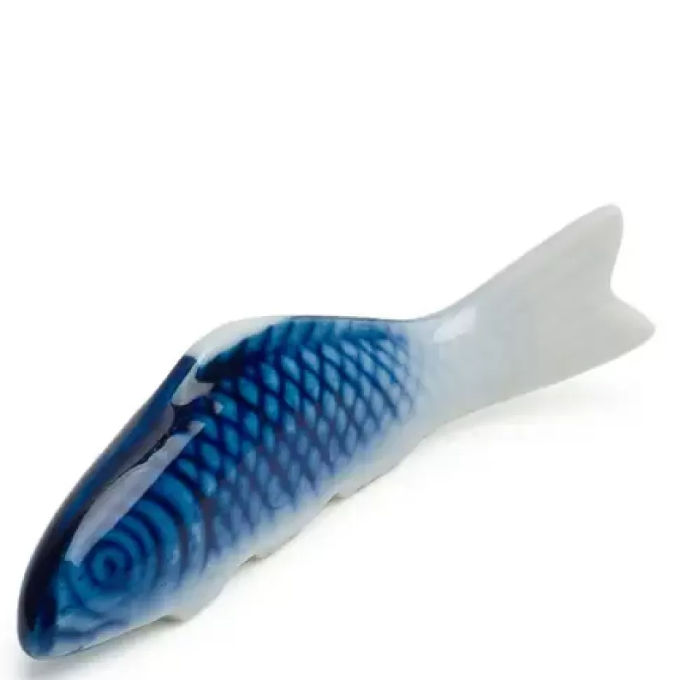 MIYA Company Fish^Blue Koi Chopstick Rest