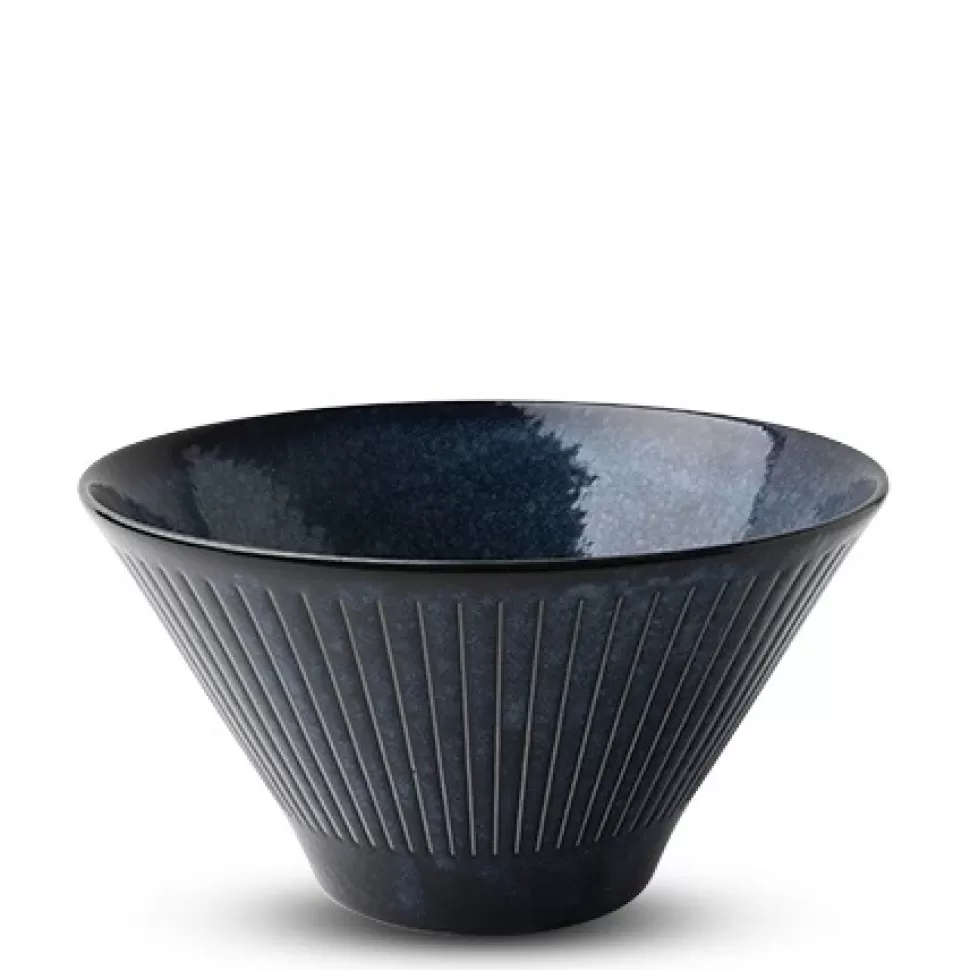 MIYA Company Ramen Bowls^Blue Namako Tokusa 7.25" Bowl