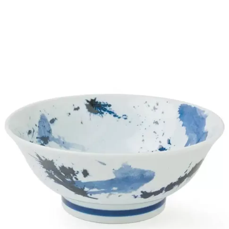 MIYA Company Ramen Bowls^Blue Sumi 8.5" Noodle Bowl