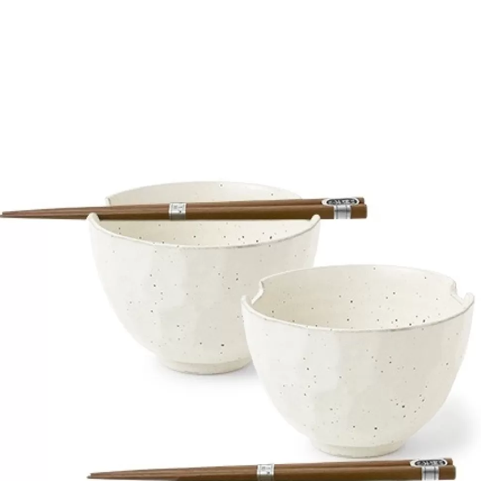 MIYA Company Bowl Sets^Boulder White Bowl Set/2