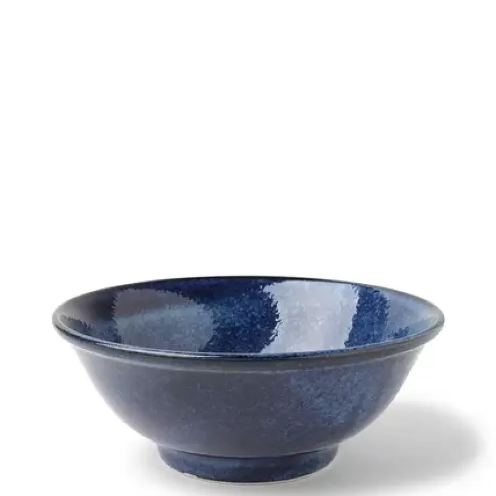 MIYA Company Ramen Bowls^Bowl Namako Blue 8-1/2"