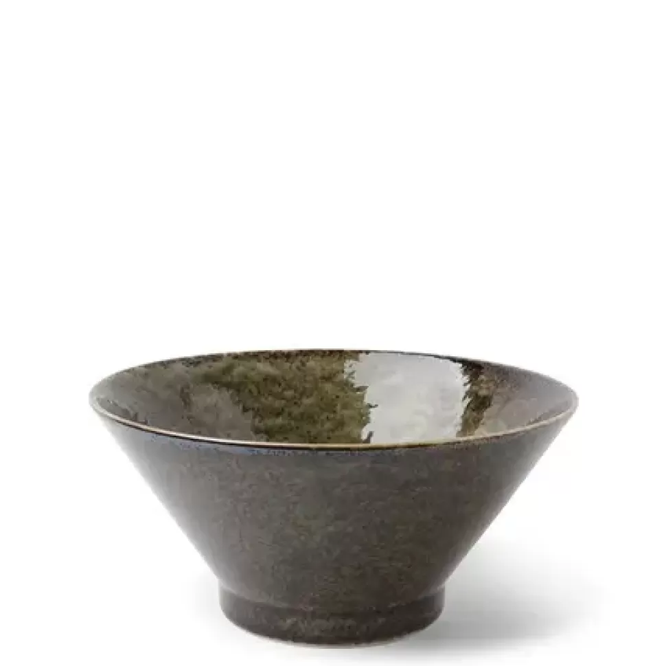 MIYA Company Ramen Bowls^Bowl Ramen Moss Green 6-1/4"