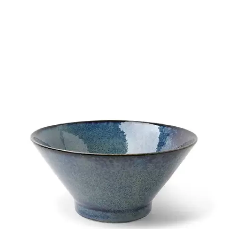 MIYA Company Ramen Bowls^Bowl Ramen Youhen Blue 6-1/4"