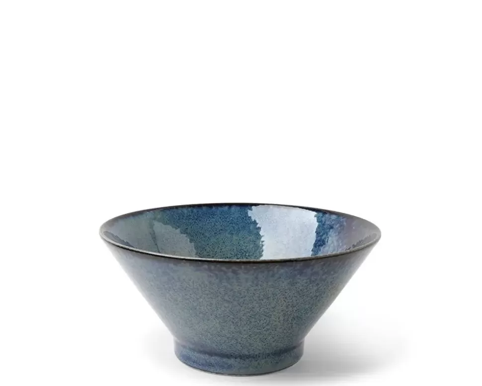 MIYA Company Ramen Bowls^Bowl Ramen Youhen Blue 6-1/4"