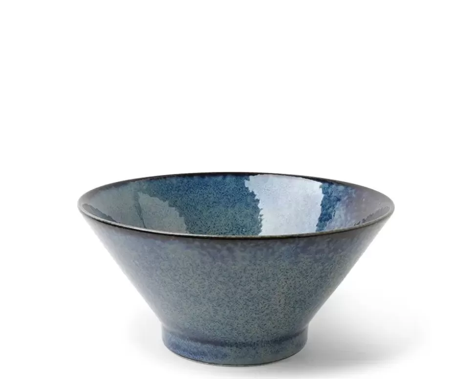 MIYA Company Ramen Bowls^Bowl Ramen Youhen Blue 7-1/2"