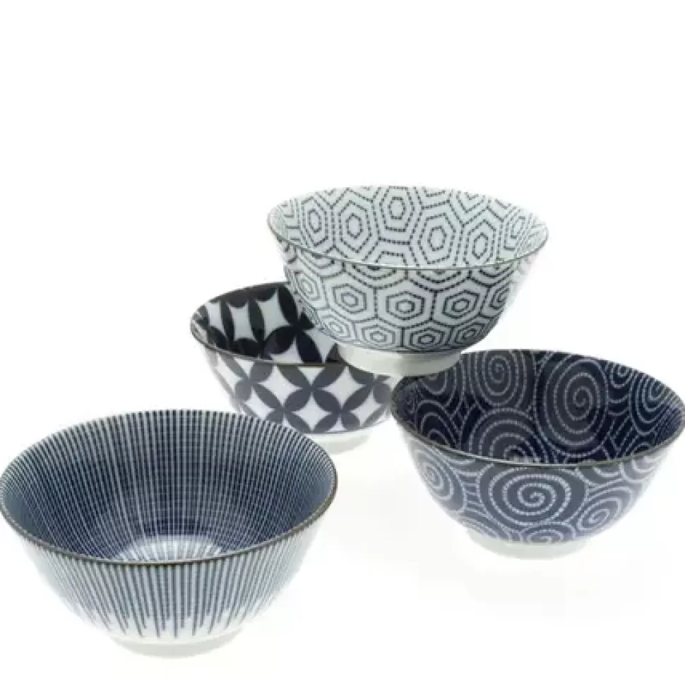 MIYA Company Bowl Sets^Bowl Set Modern Indigo 5-1/4"