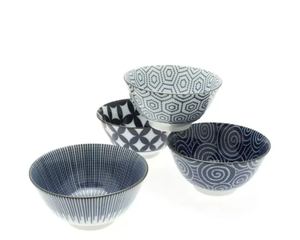 MIYA Company Bowl Sets^Bowl Set Modern Indigo 5-1/4"