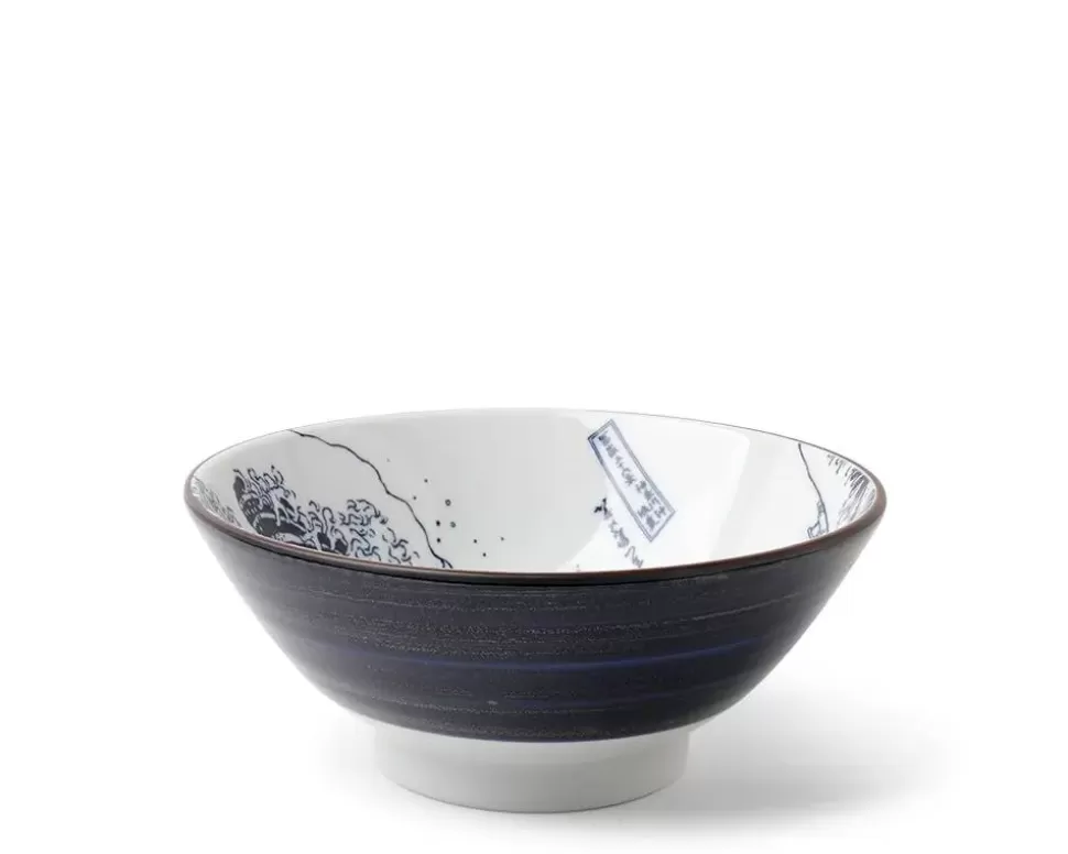 MIYA Company Ramen Bowls^Bowl The Great Wave 8-1/4"