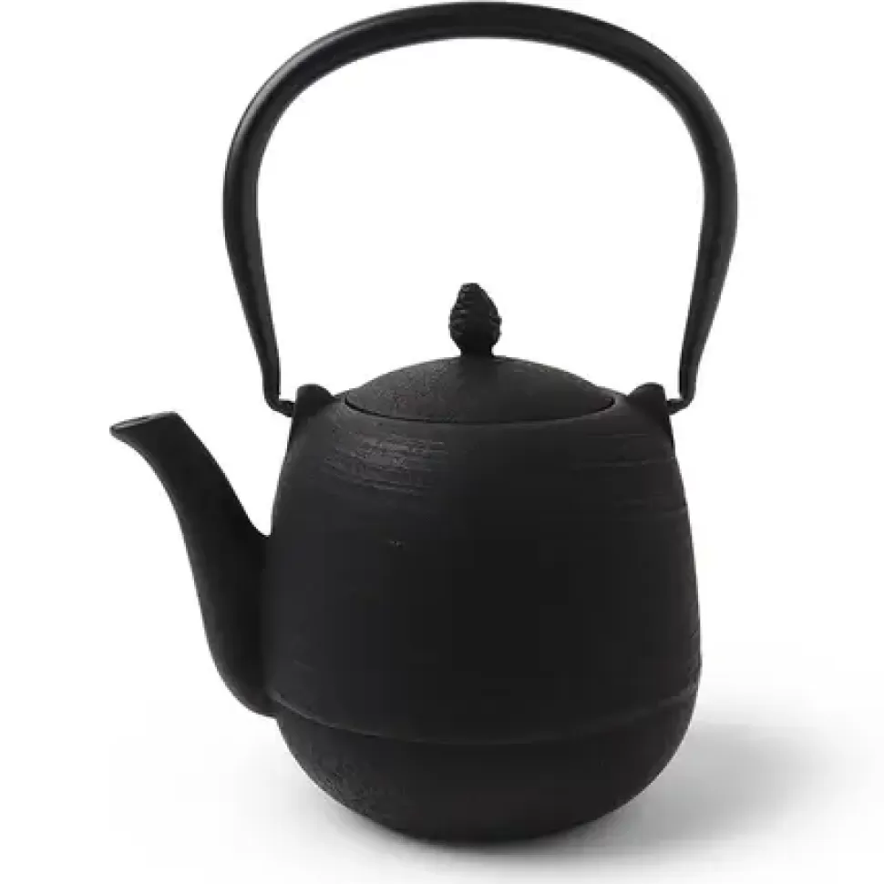 MIYA Company Teapots - Cast Iron^Cast Iron Teapot Black Jujube 0.9L