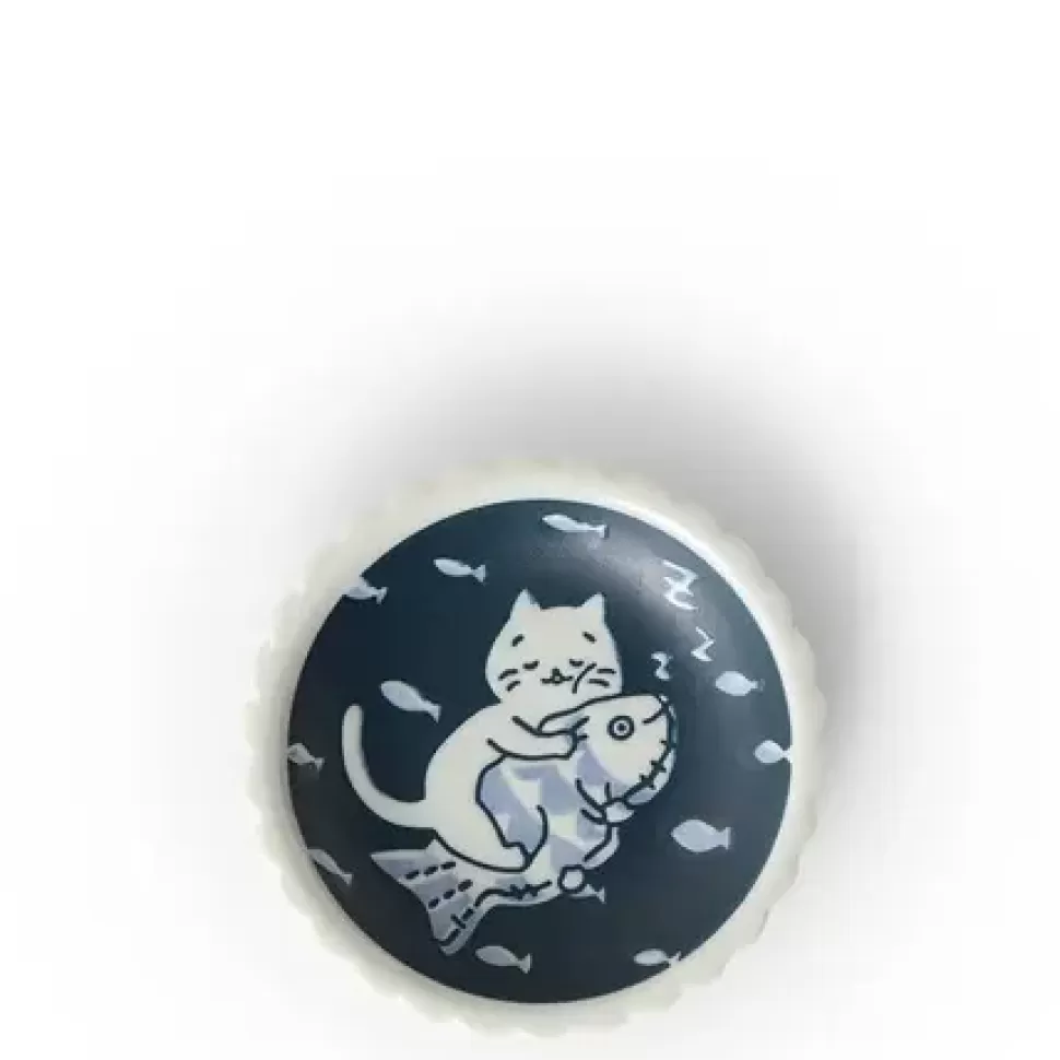 MIYA Company Plates^Cat Life 4.25" Sauce Dish