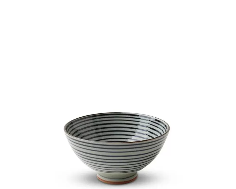 MIYA Company Rice Bowls^Celadon Stripes 4.5" Rice Bowl