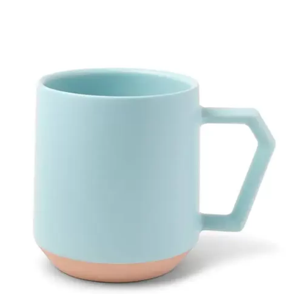 MIYA Company Mugs^Chips 12 Oz. Mug Pastel Blue