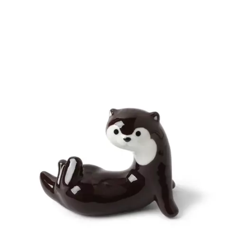 MIYA Company Other^Chopstick Rest Otter Dark Brown