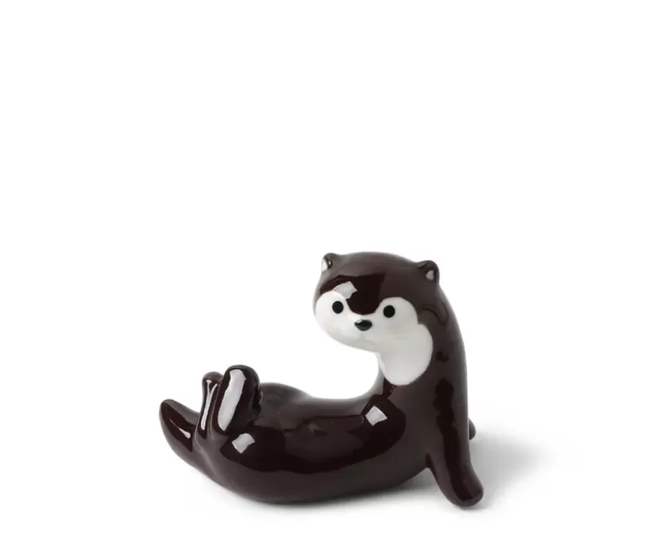 MIYA Company Other^Chopstick Rest Otter Dark Brown