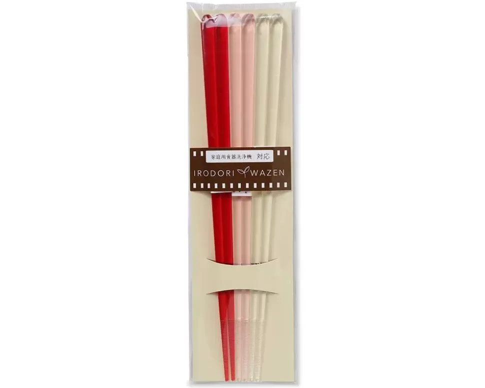 MIYA Company Chopsticks^Chopsticks Acrylic Red Set/3