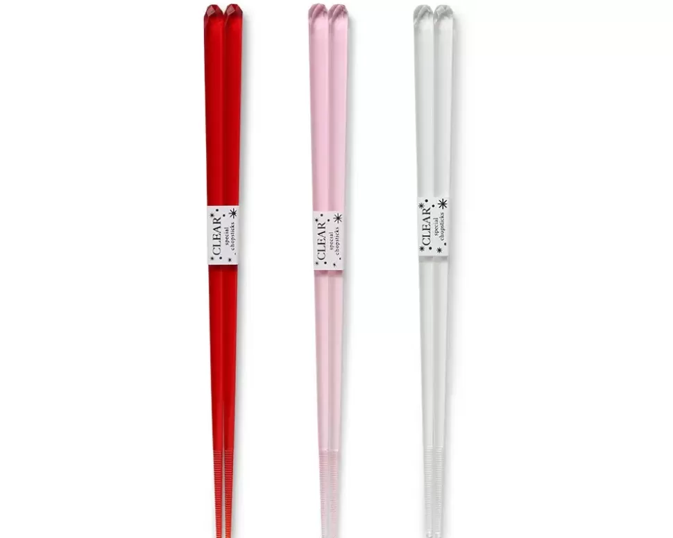 MIYA Company Chopsticks^Chopsticks Acrylic Red Set/3