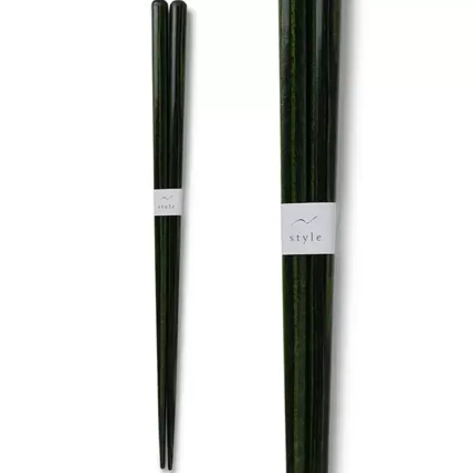 MIYA Company Chopsticks^Chopsticks Wood Dark Green