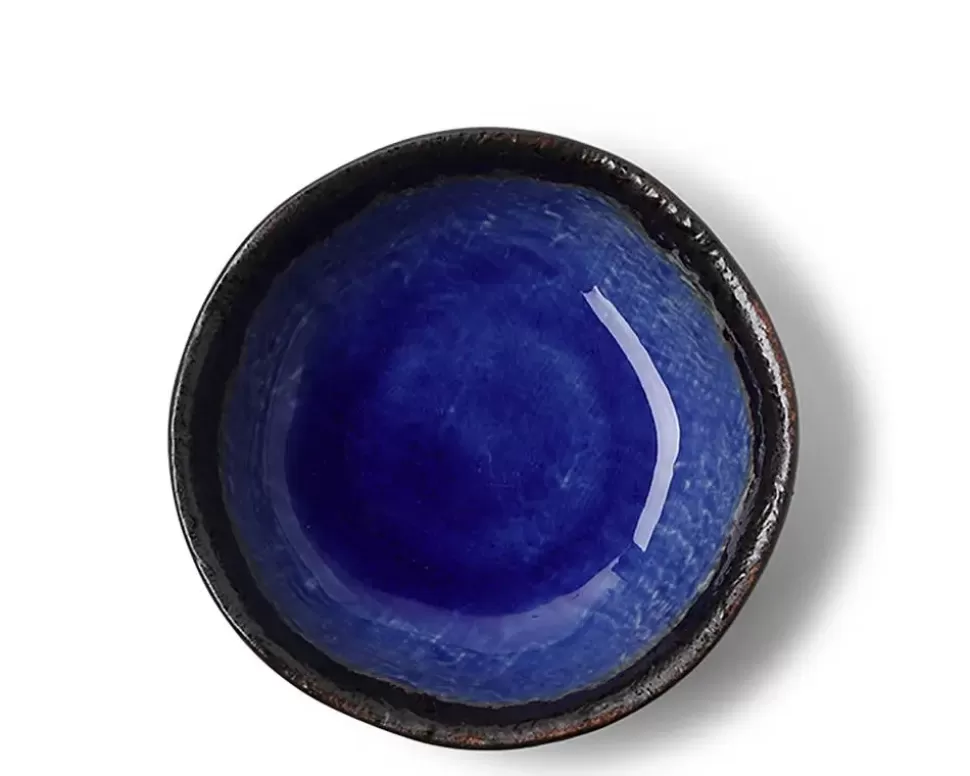 MIYA Company Small Bowls^Cobalt Blue 5" Shallow Bowl