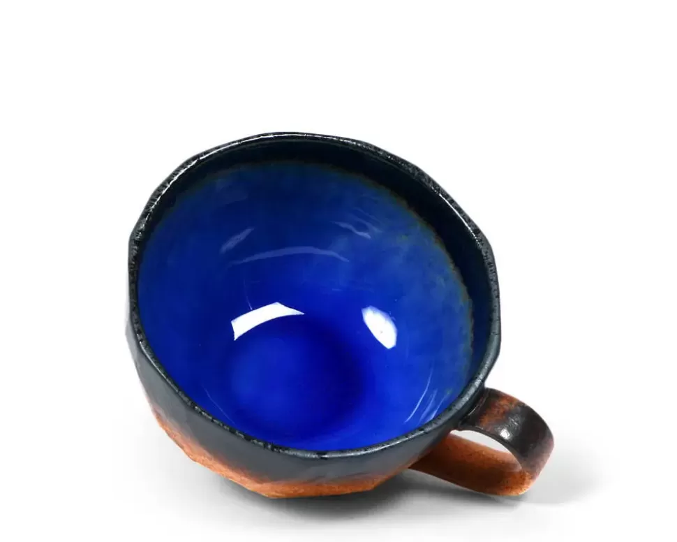 MIYA Company Mugs^Cobalt Blue 8 Oz. Boulder Mug