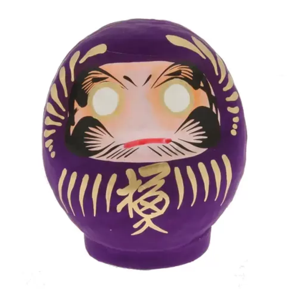 MIYA Company Figurines^Daruma Purple Advancement 3-3/4"