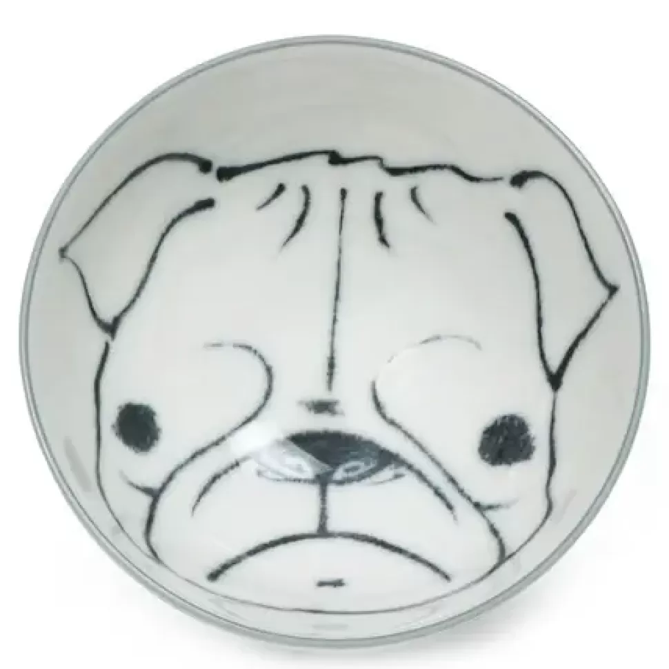 MIYA Company Dogs^Dog Days 4.5" Rice Bowl - Pug