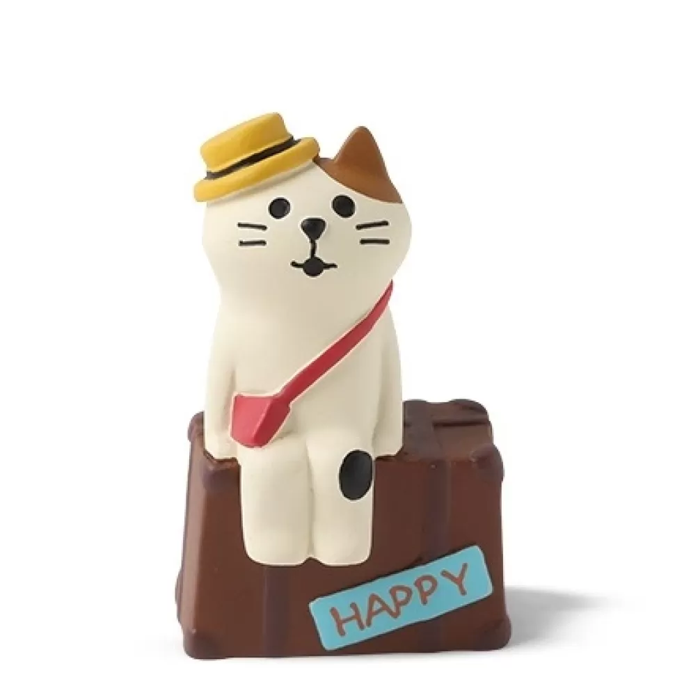 MIYA Company Other^Figurine Traveling Cat