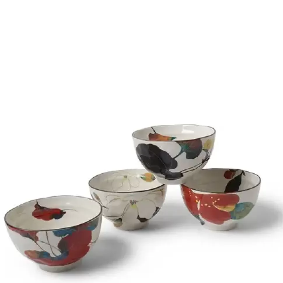 MIYA Company Bowl Sets^Floral Fall Rice Bowl Set