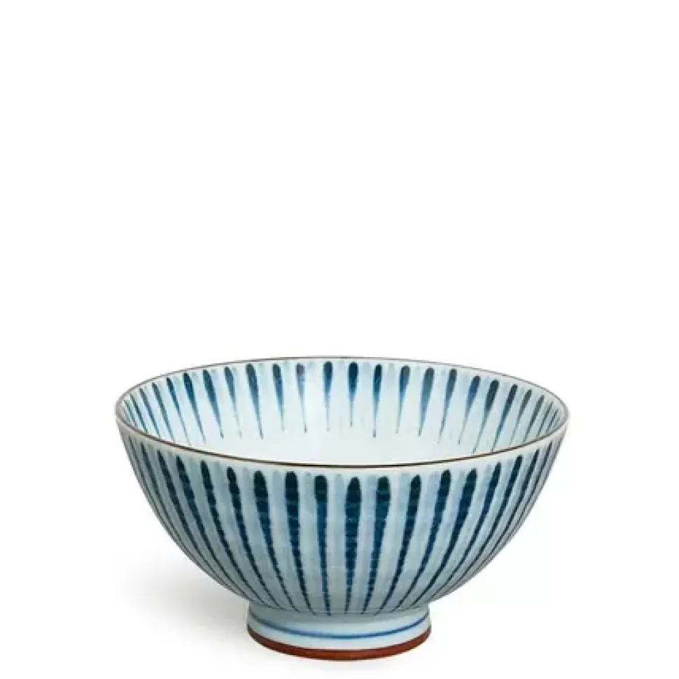 MIYA Company Rice Bowls^Hamon Blue Tokusa 4.5" Rice Bowl