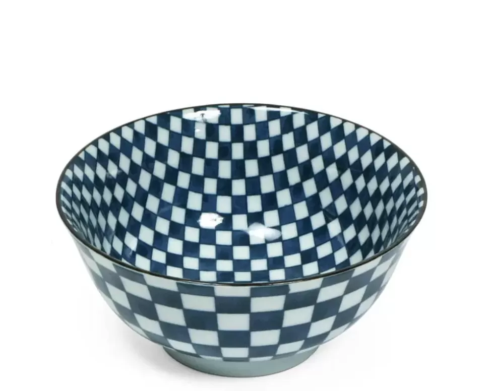 MIYA Company Medium Bowls^Ichimatsu Checker 6" Bowl