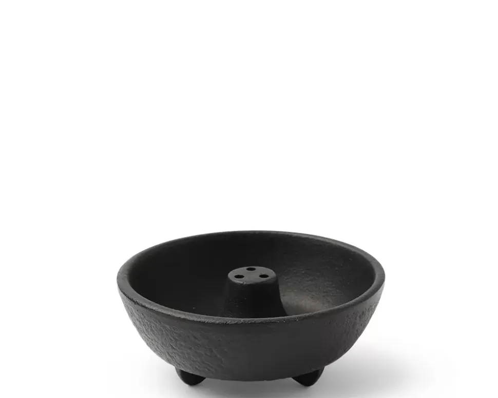 MIYA Company Incense^Incense Holder Black Center Cone