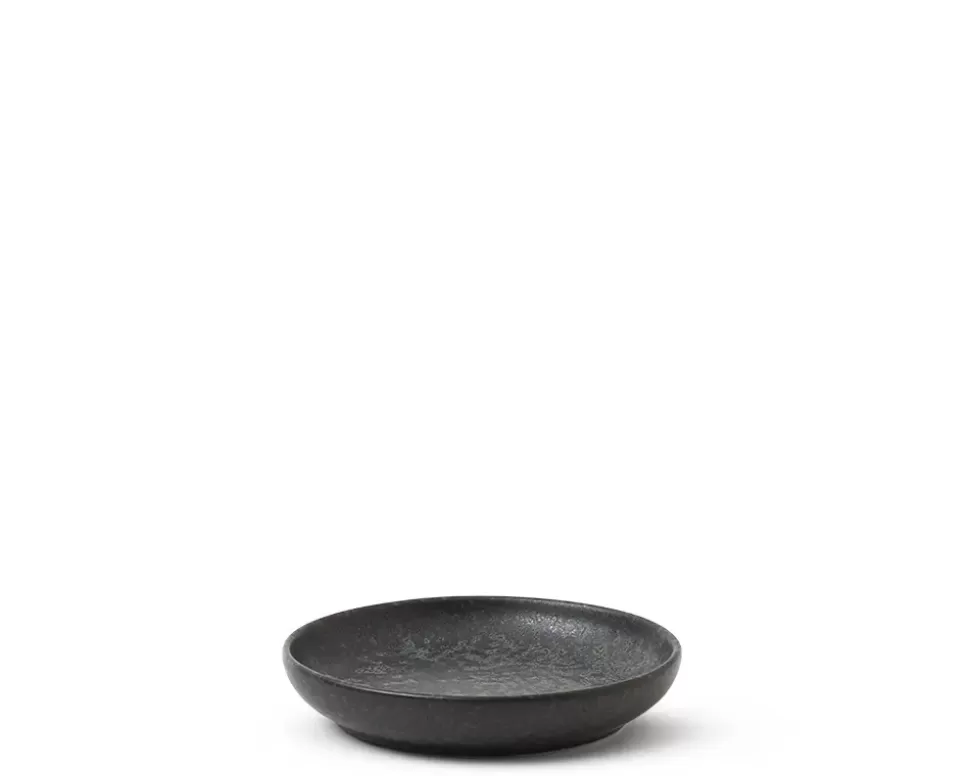 MIYA Company Sauce Dishes^Ishi Black Sauce Dish