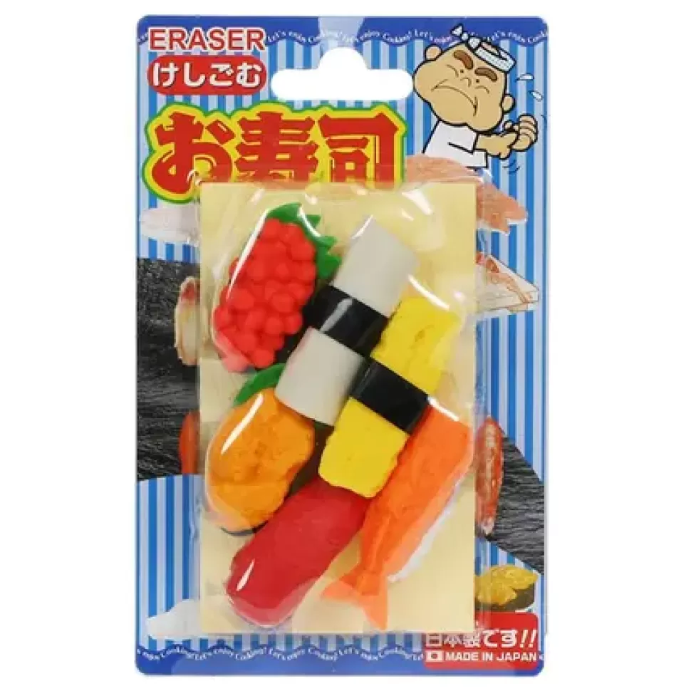 MIYA Company Erasers^Iwako Sushi Eraser Pack At Miya