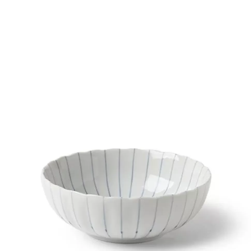 MIYA Company Shallow Bowls^Kasa Lines 5.5" Bowl