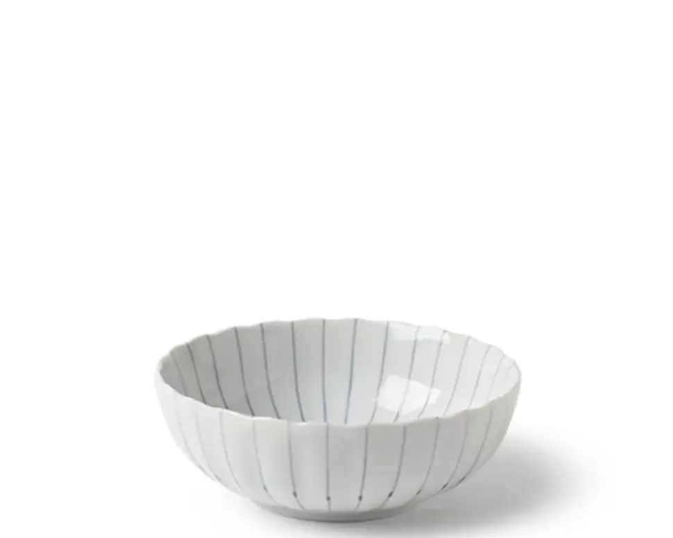 MIYA Company Shallow Bowls^Kasa Lines 5.5" Bowl