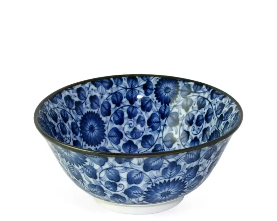 MIYA Company Medium Bowls^Kikuzome Karakusa 6" Bowl