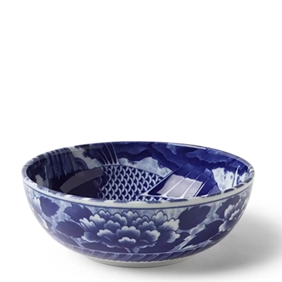 MIYA Company Fish^Koi 7.75" Bowl