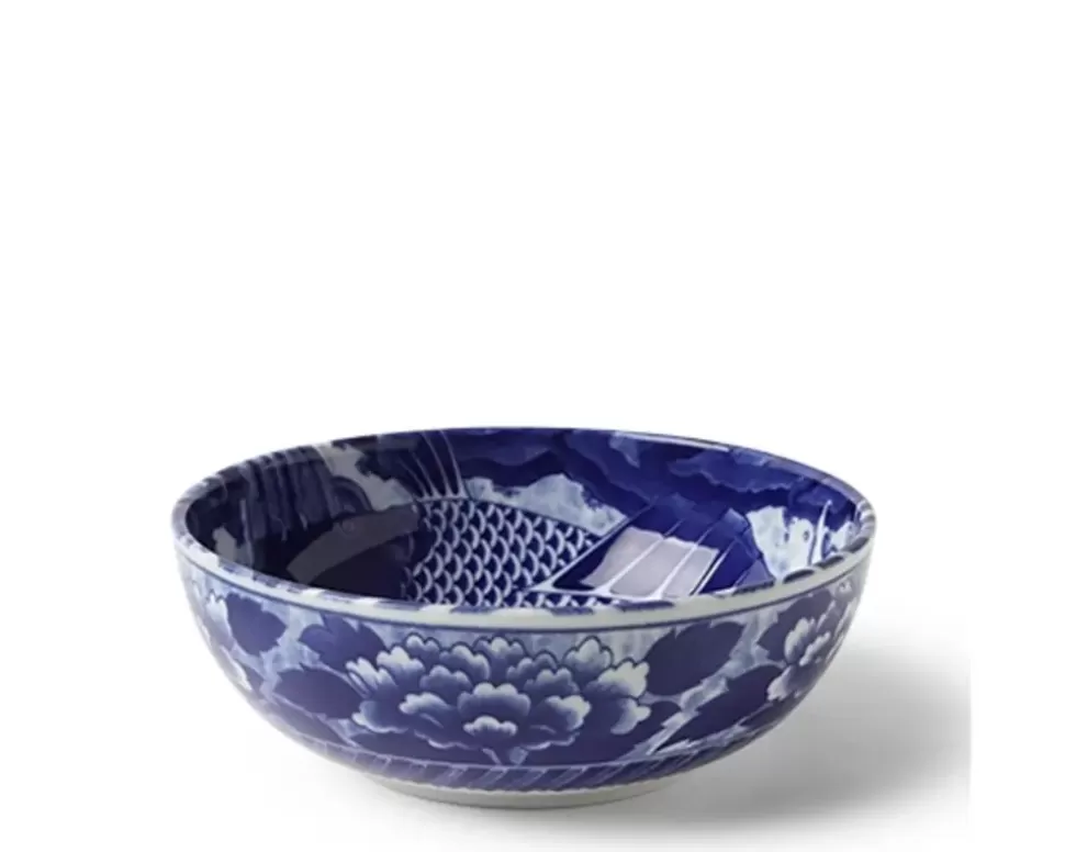 MIYA Company Fish^Koi 7.75" Bowl