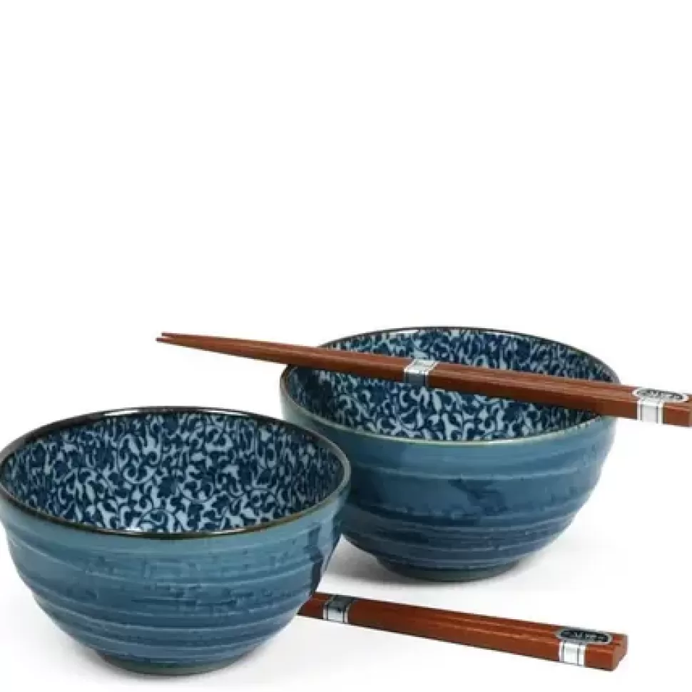 MIYA Company Bowl Sets^Kyo Karakusa 5.25" Bowl For Two Set