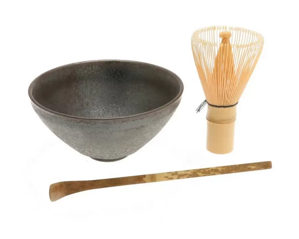 MIYA Company Matcha Bowls & Accessories^Matcha Set Natsume Black