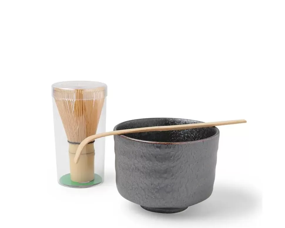 MIYA Company Matcha Bowls & Accessories^Matcha Set Peacock Sepia