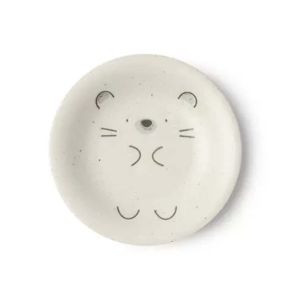 MIYA Company Plates^Mogu Mogu Hedgehog Plate 6.5"