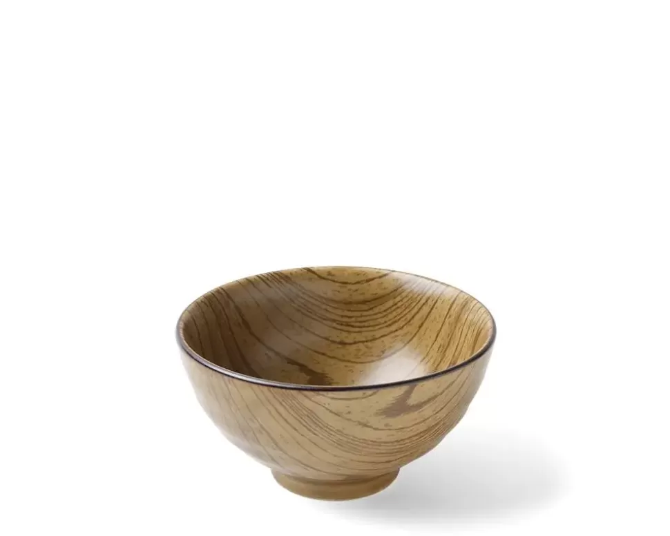 MIYA Company Rice Bowls^Mokume Usucha 4.5" Rice Bowl