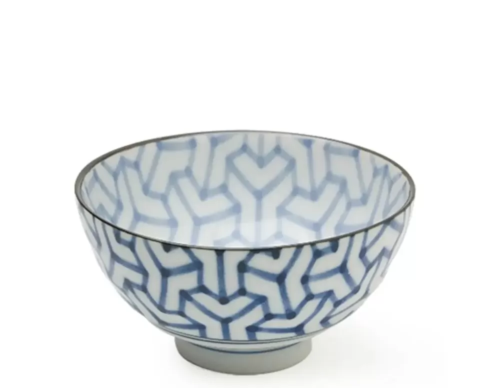 MIYA Company Rice Bowls^Monyou 4.25" Kumi Kikkou Rice Bowl