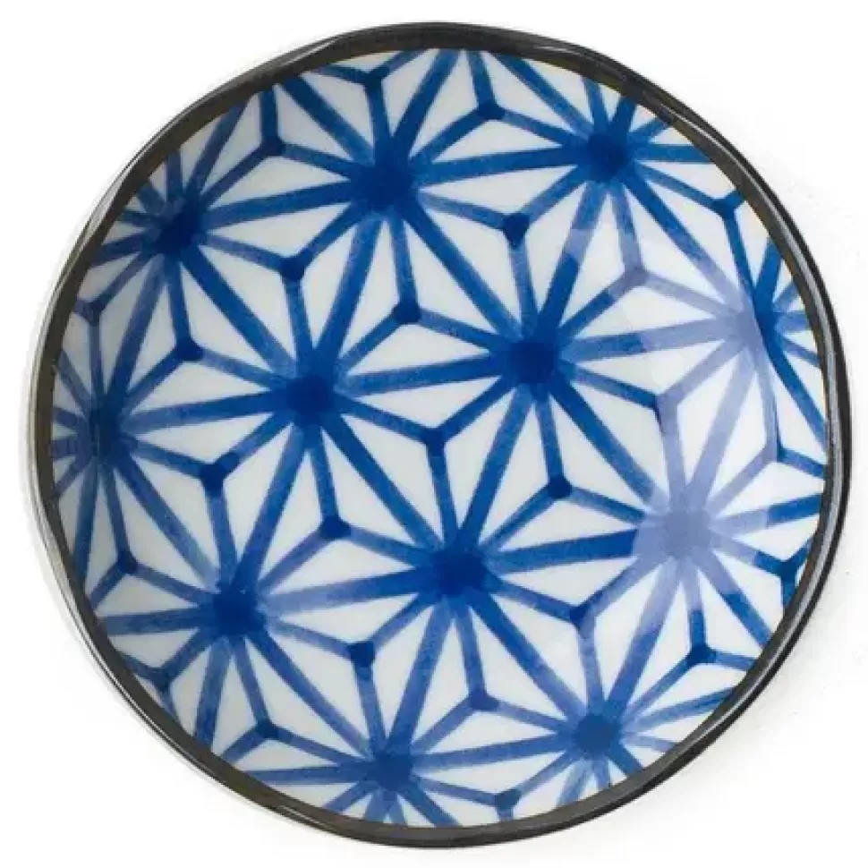 MIYA Company Small Plates^Monyou 4.5" Asanoha Plate