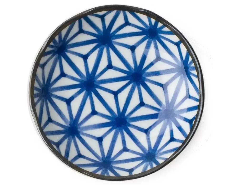 MIYA Company Small Plates^Monyou 4.5" Asanoha Plate